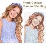 Customize diamond Painting with your own photo - Hibah-Diamond?painting art studio