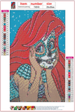 Full Diamond Painting kit - Cartoon Halloween girl