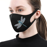 Diamond Painting Mask - dragonfly