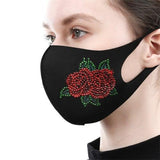 Diamond Painting Mask- Rose mask