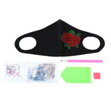 Diamond Painting Mask- Rose mask - Hibah-Diamond painting art studio