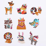 Diamond Painting Sticker Wall Sticker | Animals - Hibah-Diamond painting art studio