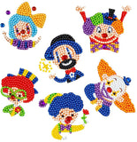 Diamond Painting Sticker Wall Sticker | Clown - Hibah-Diamond painting art studio