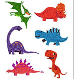 Diamond Painting Sticker Wall Sticker | Dinosaur - Hibah-Diamond painting art studio