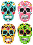 Diamond Painting Sticker Wall Sticker | Skull - Hibah-Diamond painting art studio