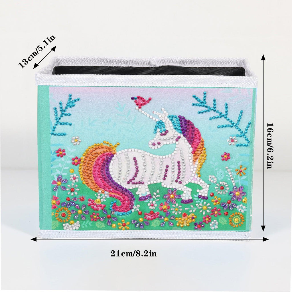 Diamond Painting Storage Box - Unicorn – Hibah-Diamond painting art studio