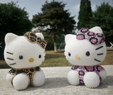 DIY 11cm Leopard Hello Kitty (with glue tools)