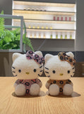 DIY 11cm Leopard Hello Kitty (with glue tools) - Hibah-Diamond painting art studio