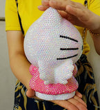 DIY 20cm Angel Hello Kitty (with glue tools) - Hibah-Diamond painting art studio