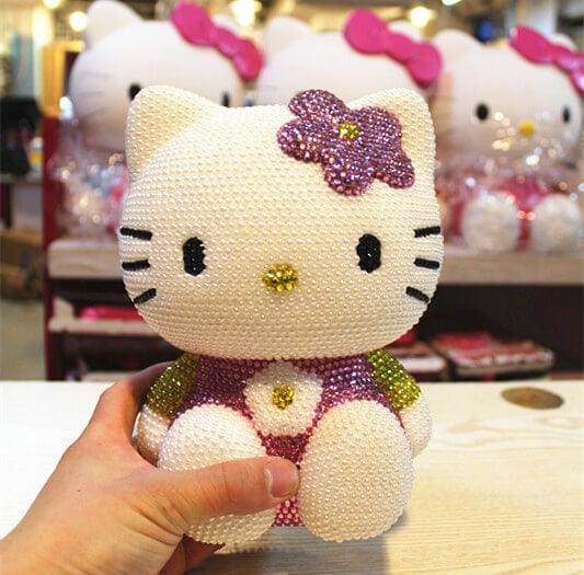 DIY 20cm Hello Kitty (with glue tools) – Hibah-Diamond