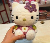 DIY 20cm Hello Kitty (with glue tools) - Hibah-Diamond painting art studio