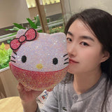 DIY 22cm Hello Kitty tissue box roll (with glue tools)