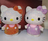 DIY 22cm Standing Hello Kitty (with glue tools) - Hibah-Diamond painting art studio