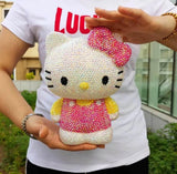 DIY 22cm Standing Hello Kitty (with glue tools) - Hibah-Diamond painting art studio