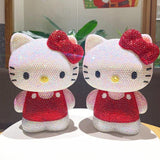 DIY 22cm Standing Red Hello Kitty (with glue tools)