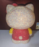 DIY 22cm Standing Red Hello Kitty (with glue tools) - Hibah-Diamond painting art studio