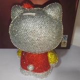 DIY 22cm Standing Red Hello Kitty (with glue tools) - Hibah-Diamond painting art studio