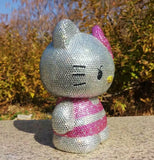 DIY 22cm Swimsuit Hello Kitty (with glue tools) - Hibah-Diamond painting art studio