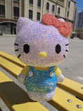 DIY 23cm Hello Kitty (with glue tools) - Hibah-Diamond painting art studio