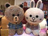 DIY brown bear and Cony rabbit  (with glue tools)