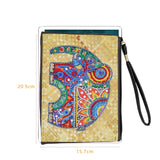 DIY Diamond Painting Bag | Elephant - Hibah-Diamond painting art studio