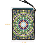 DIY Diamond Painting Bag | Mandala - Hibah-Diamond painting art studio