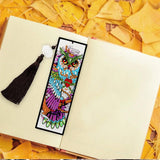 DIY Diamond Painting Bookmark | Animal owl - Hibah-Diamond painting art studio