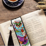 DIY Diamond Painting Bookmark | Animal owl - Hibah-Diamond painting art studio
