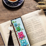 DIY Diamond Painting Bookmark | Animal owls - Hibah-Diamond painting art studio