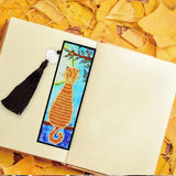 DIY Diamond Painting Bookmark | Cat's back view - Hibah-Diamond painting art studio