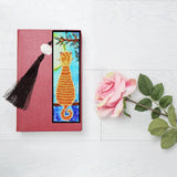 DIY Diamond Painting Bookmark | Cat's back view - Hibah-Diamond painting art studio