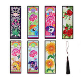 DIY Diamond Painting Bookmark | Flower - Hibah-Diamond painting art studio