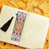 DIY Diamond Painting Bookmark | Mandala Flower - Hibah-Diamond painting art studio