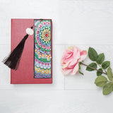 DIY Diamond Painting Bookmark | Mandala Flower - Hibah-Diamond painting art studio