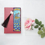 DIY Diamond Painting Bookmark | Peacock - Hibah-Diamond painting art studio