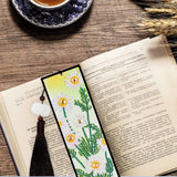 DIY Diamond Painting Bookmark | White daisies - Hibah-Diamond painting art studio