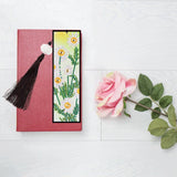 DIY Diamond Painting Bookmark | White daisies - Hibah-Diamond painting art studio