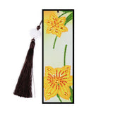 DIY Diamond Painting Bookmark | Yellow flower