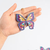 DIY Diamond Painting Keychain | Butterfly - Hibah-Diamond painting art studio