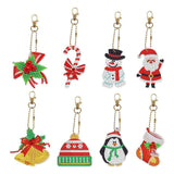 DIY Diamond Painting Keychain - Christmas series keychain