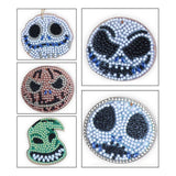 DIY Diamond Painting keychain - Halloween Skull