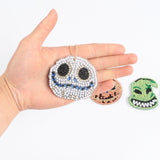 DIY Diamond Painting keychain - Halloween Skull
