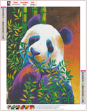 Full Diamond Painting kit - Cute panda