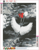 Full Diamond Painting kit - Flower angel