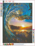 Full Diamond Painting kit - Big Waves