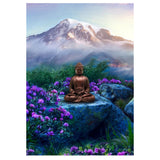 Full Diamond Painting kit - Buddha in the mountain
