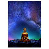 Full Diamond Painting kit - Buddha under the beautiful starry sky