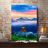 Full Diamond Painting kit - Buddha on the mountain