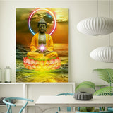 Full Diamond Painting kit - Buddha on the sea