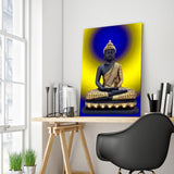 Full Diamond Painting kit - Buddha under the blue moon